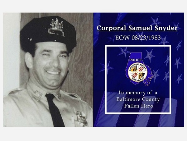 BCoPD Corporal Samuel Snyder