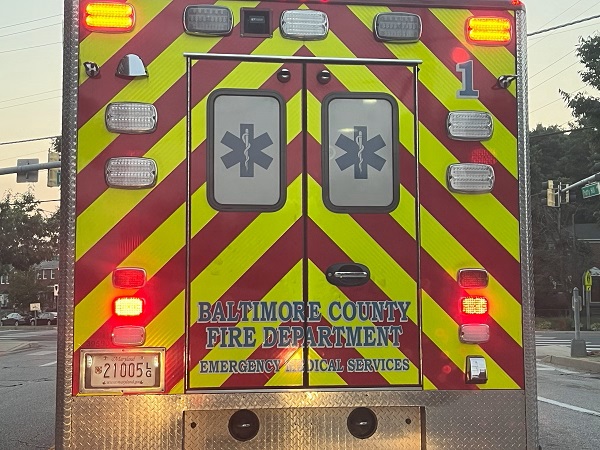 Baltimore County Fire Department Ambulance