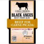 Black Angus Beed ALDI Recall 202308