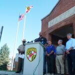 Governor Wes Moore Westminster Storm Damage