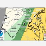 NWS Baltimore Storm Probability 20230815