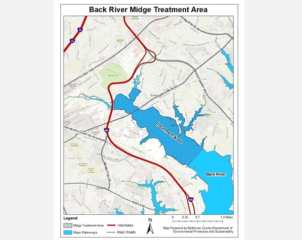 Back River Midge Treatment 20230911
