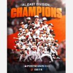 Baltimore Orioles 2023 AL East Champions