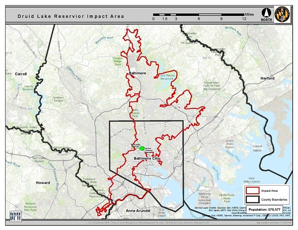 Boil Water Advisory Baltimore City County DPW 20230928