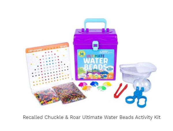 Chuckle Beads Water Roar Recall 202309