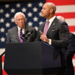 Governor Wes Moore Podium PG County