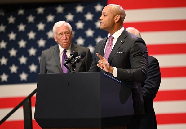 Governor Wes Moore Podium PG County