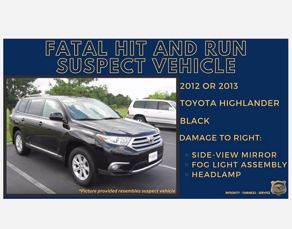 Rosedale Hit and Run Suspect Vehicle Type 20230906