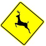 Deer Xing Crossing Sign