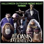 The Avenue White Marsh Halloween 2023 Movie Night Addams Family