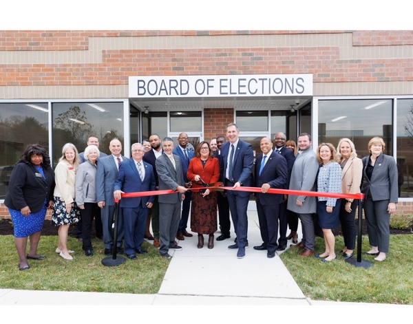 Baltimore County Board of Elections Ribbon-Cutting 202311