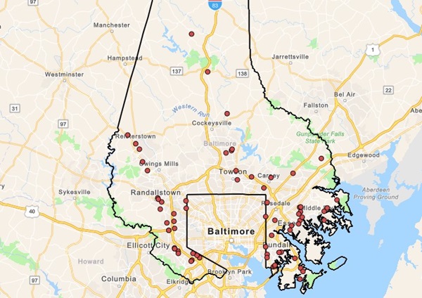 Baltimore County Food Pantry Locator