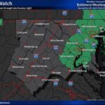 NWS Baltimore Flood Watch 20231209