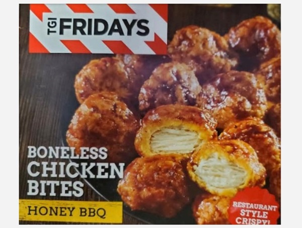 TGI Fridays boneless chicken bites recall 202312