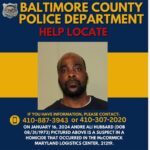 BCoPD McCormick Maryland Logistics Center Stabbing Suspect Andre Ali Hubbard Dundalk MD 20240119