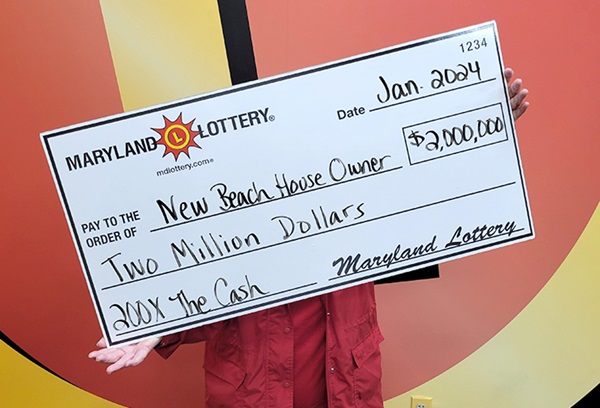 Maryland Lottery 2 Million Winner 20230105