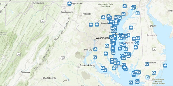 MyCoast Maryland Flooding 202401