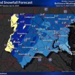NWS Baltimore Snowfall Forecast 20240115