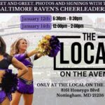 Ravens Cheerleaders The Local Avenue at White Marsh 20240111