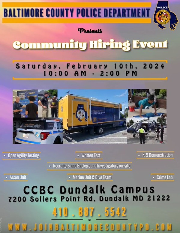 BCoPD Hiring Event CCBC Dundalk 20240210