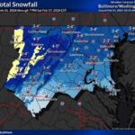 NWS Baltimore Snow Forecast 20240215