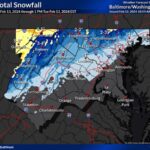 NWS Baltimore Snowfall Forecast 20240212
