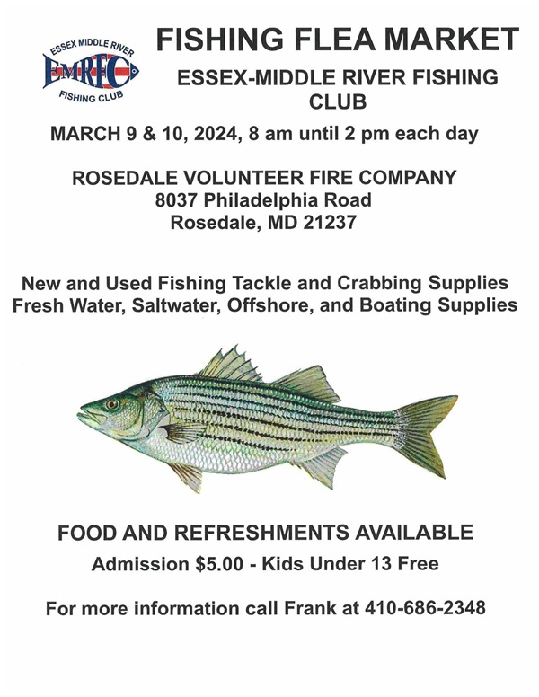 Rosedale VFC Fishing Flea Market 202403