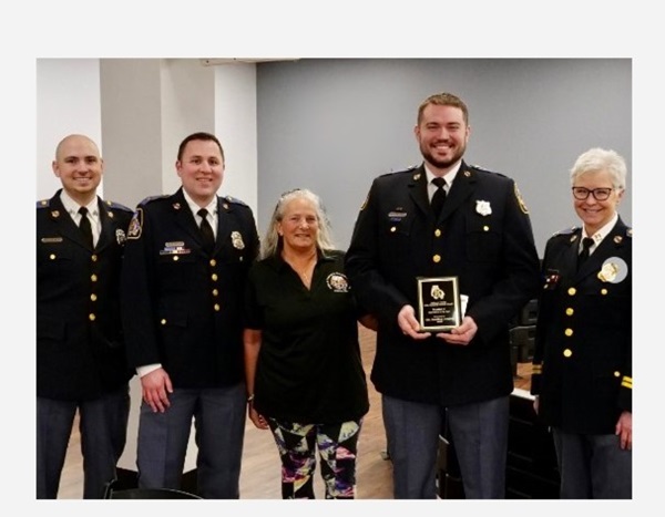 Baltimore County Police Officer of the Year Jonathan Douglas