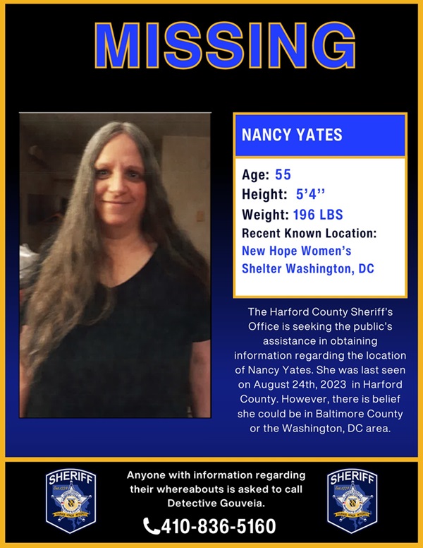 Nancy Yates MD Missing
