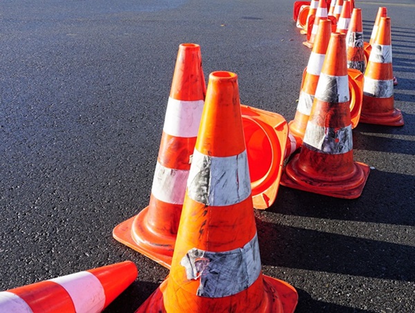 Road Construction Traffic Cones