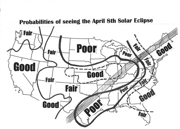 2024 Solar Eclipse Weather