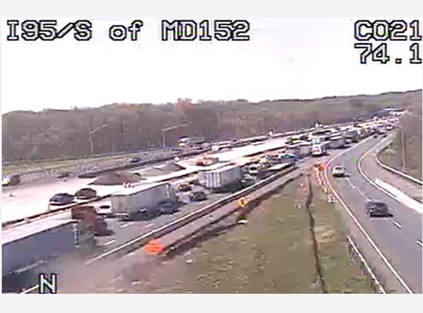 I-95 Crash Joppa MD 20240416