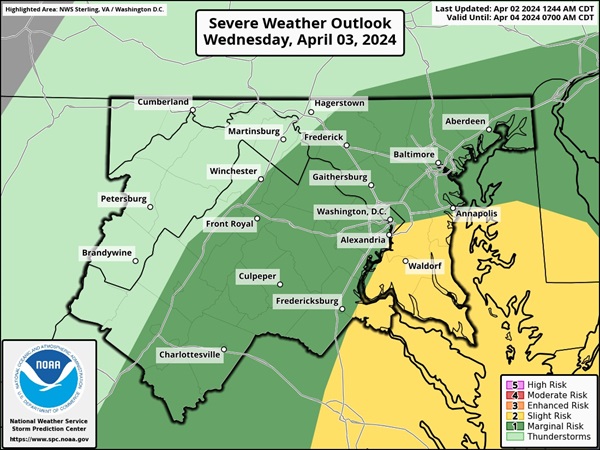 NWS Storm Probability 20240402