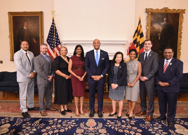 Governor Wes Moore Swearing In Executive Leaders 202405