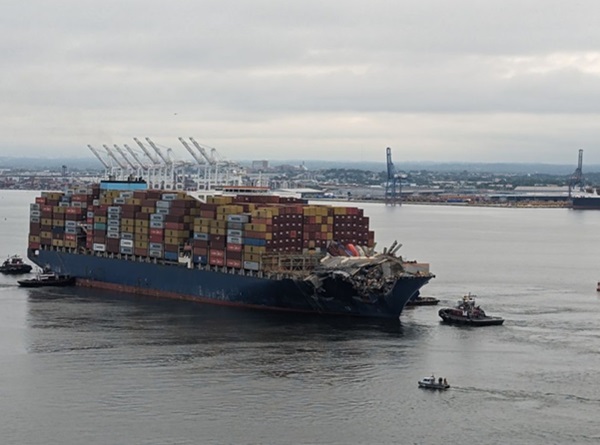 MV Dali Refloat 20240520