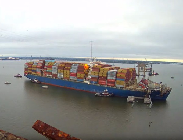M/V Dali Refloat 20240520