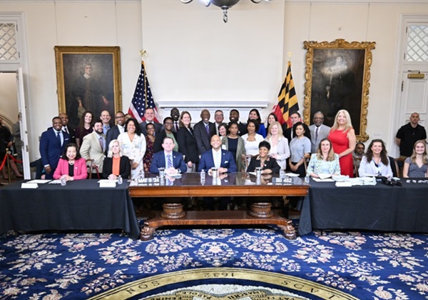 Maryland Governor Wes Moore Bill Signing 202405