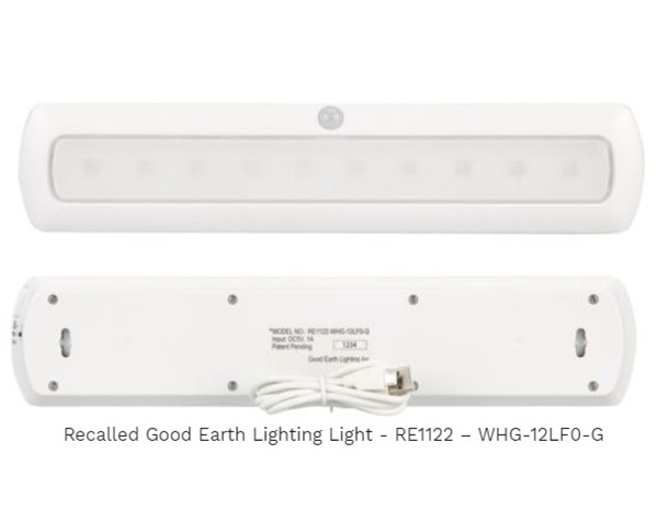 Good Earth Lighting Recall