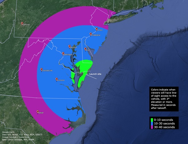 NASA Wallops RockOn Rocket Viewing 202406