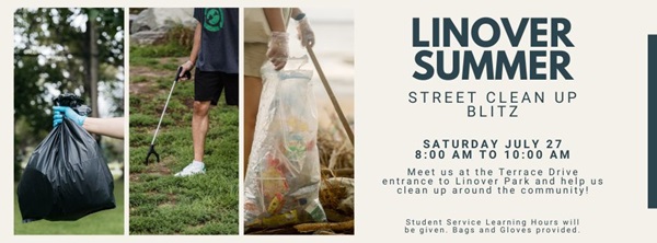 Linover Summer Cleanup Flyer 202407