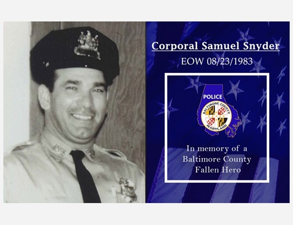 Corporal Samuel Snyder BCoPD
