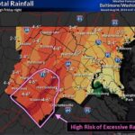 NWS Baltimore Debby Rainfall Forecast 20240808