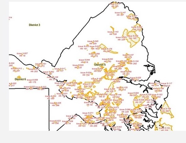 Northeastern Baltimore County Map