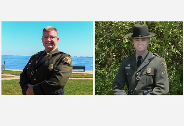 Officer First Class Coby Blum Officer First Class Mitchell Muise MDNRP