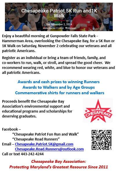 Chesapeake Patrioit 5K Flyer