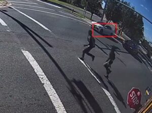 Baltimore County School Bus Cam Close Call 202410