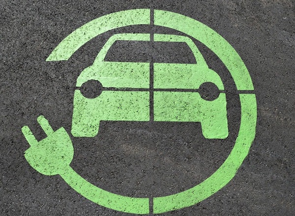 Electric Vehicle Charging Sign