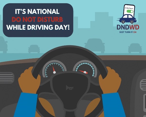 National Do Not Disturb While Driving Day