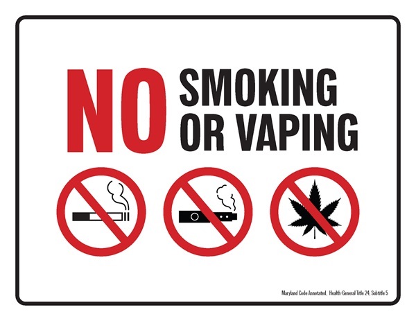 No Smoking Vaping Clean Indoor Air Act