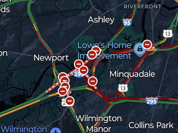 I-95 Closure Delaware 20241127